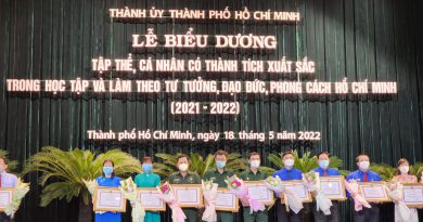 Trường Đoàn Lý Tự Trọng vinh dự nhận  Bằng khen tập thể có thành tích xuất sắc trong học tập và làm theo tư tưởng, đạo đức, phong cách Hồ Chí Minh năm 2021 – 2022 của Ủy ban Nhân dân Thành phố Hồ Chí Minh