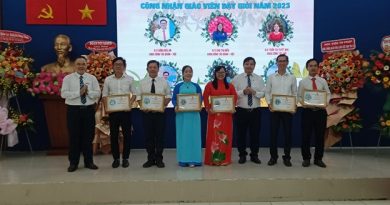 Trường Đoàn Lý Tự Trọng kỷ niệm Ngày Nhà Giáo Việt Nam 20/11 và trao giải Hội thi Giáo viên dạy giỏi năm 2023